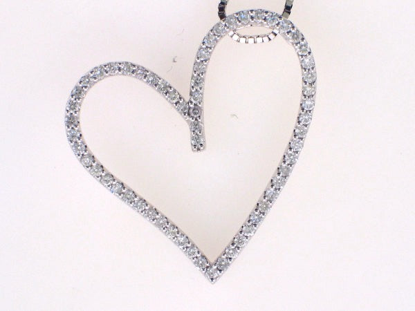 Diamond Heart Pendant — Bendor Jewelry, Los Angeles