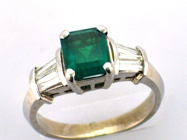 Emerald and Diamond Ring — Bendor Jewelry, Los Angeles