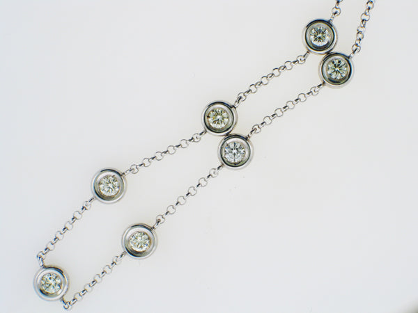 Diamond Necklace (Diamonds By The Yard) — Bendor Jewelry, Los Angeles