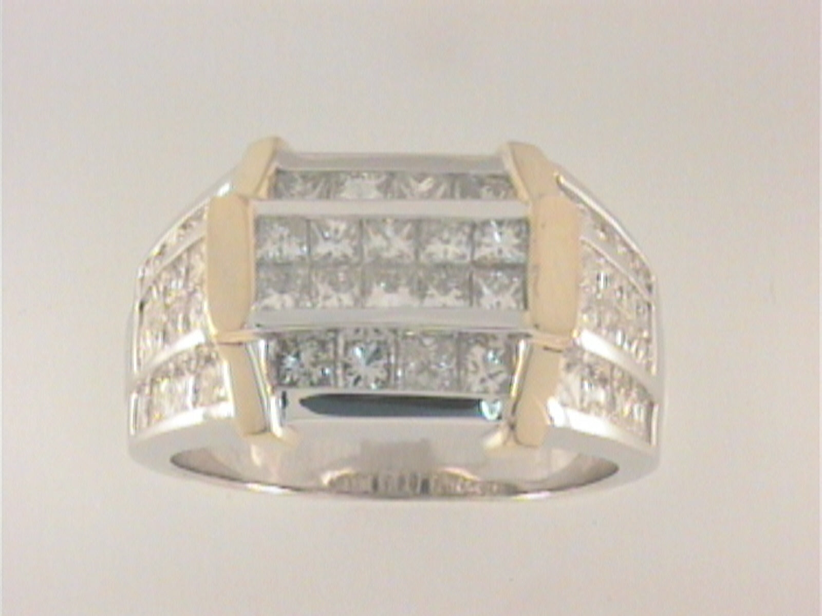 Diamond Invisible Ring — Bendor Jewelry, Los Angeles