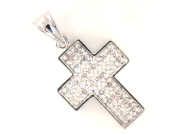 Diamond Cross Pendant — Bendor Jewelry, Los Angeles