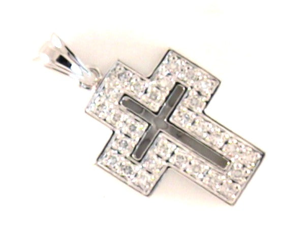 Diamond Cross Pendant — Bendor Jewelry, Los Angeles