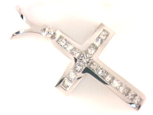 Diamond Cross Pendant — Bendor Jewelry, Los Angeles