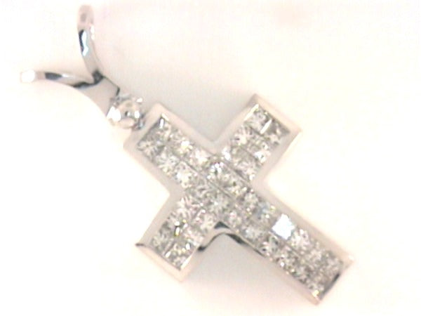 Diamond Cross Pendant — Bendor Jewelry, Los Angeles
