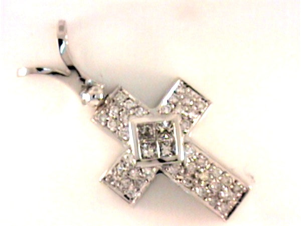 Diamond Cross Pendant — Bendor Jewelry, Los Angeles