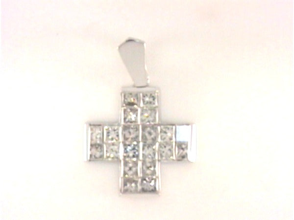 Diamond Cross Pendant — Bendor Jewelry, Los Angeles