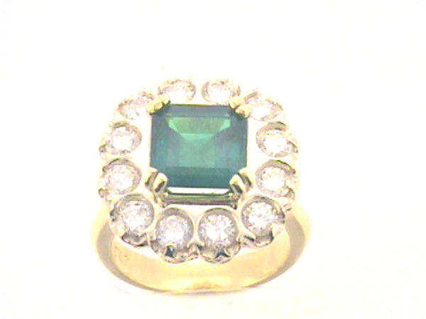 Emerald and Diamond Ring — Bendor Jewelry, Los Angeles