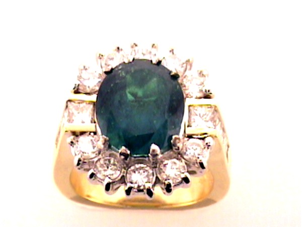 Emerald and Diamond Ring — Bendor Jewelry, Los Angeles