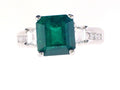 Emerald and Diamond Ring — Bendor Jewelry, Los Angeles