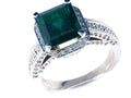 Emerald and Diamond Ring — Bendor Jewelry, Los Angeles