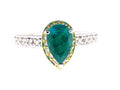 Emerald and Diamond Ring — Bendor Jewelry, Los Angeles