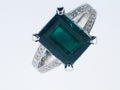 Emerald and Diamond Ring — Bendor Jewelry, Los Angeles