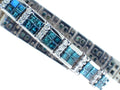 Blue Diamond Bracelet — Bendor Jewelry, Los Angeles