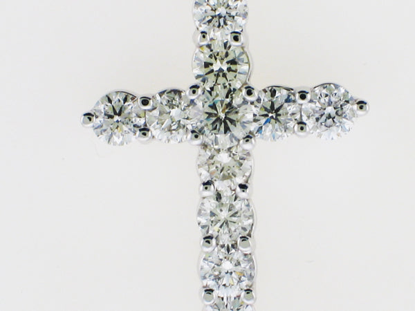 Diamond Cross Pendant — Bendor Jewelry, Los Angeles