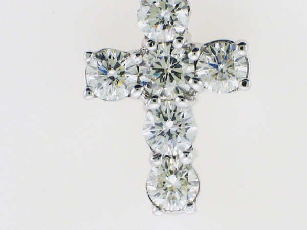 Diamond Cross Pendant — Bendor Jewelry, Los Angeles