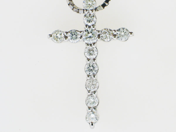 Diamond Cross Pendant — Bendor Jewelry, Los Angeles