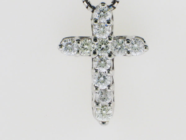 Diamond Cross Pendant — Bendor Jewelry, Los Angeles
