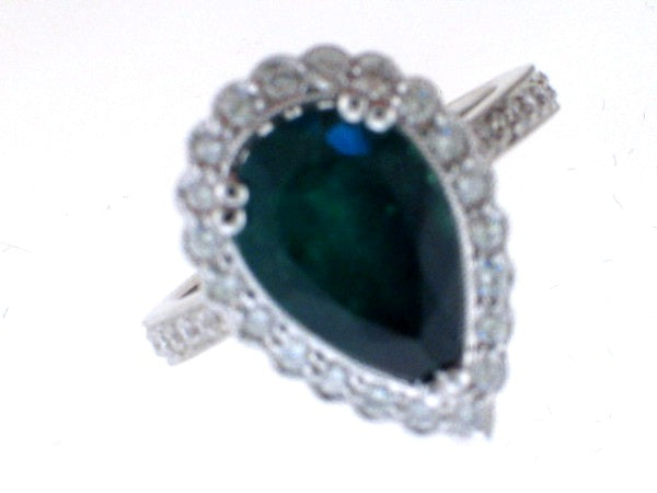 Emerald and Diamond Ring — Bendor Jewelry, Los Angeles