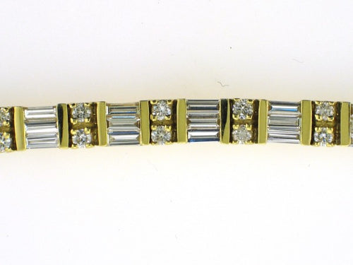 Diamond and Gold Bracelet — Bendor Jewelry, Los Angeles