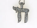 Chai Diamond Pendant — Bendor Jewelry, Los Angeles