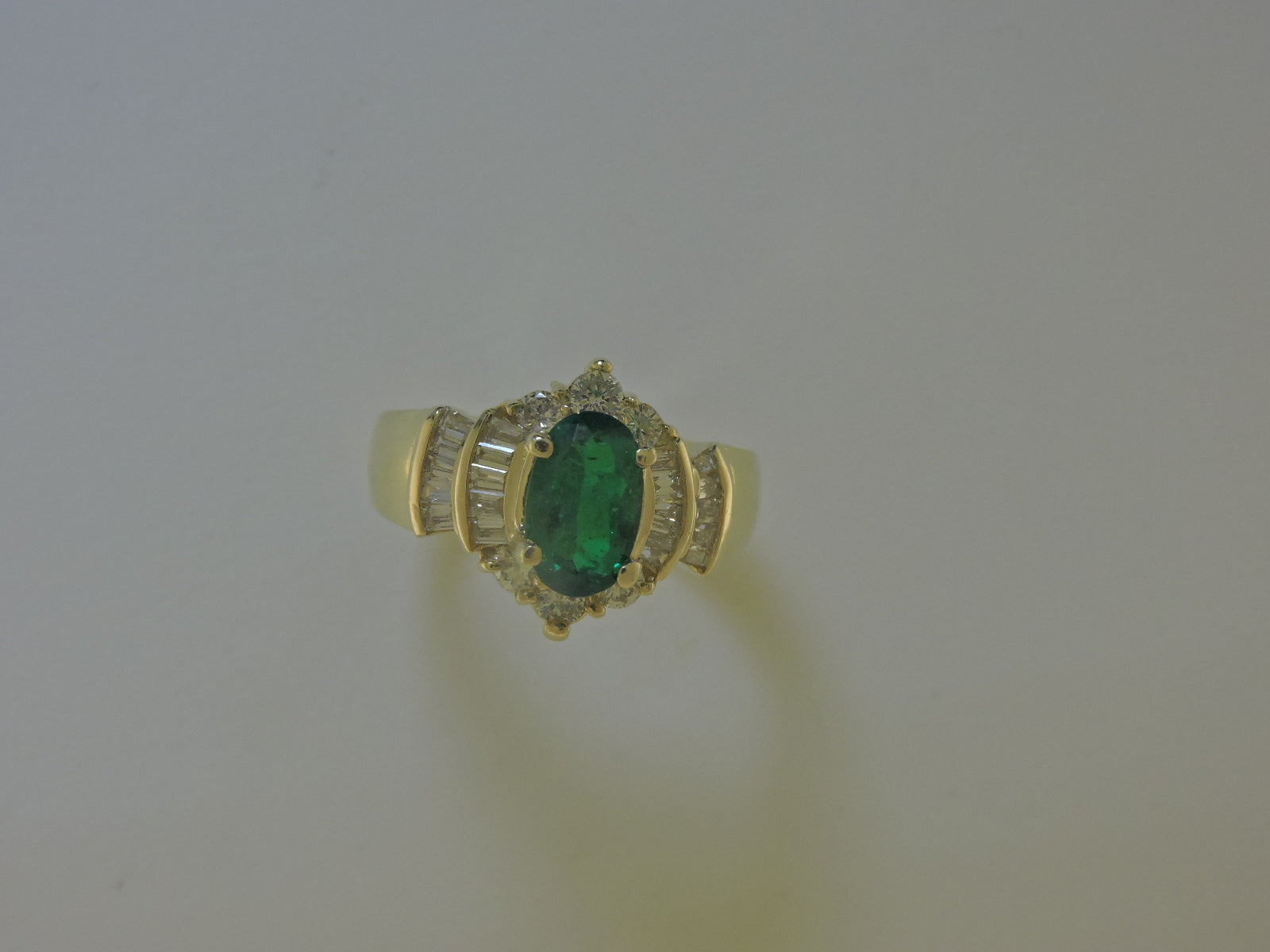 Ladie's Emerald Ring — Bendor Jewelry, Los Angeles