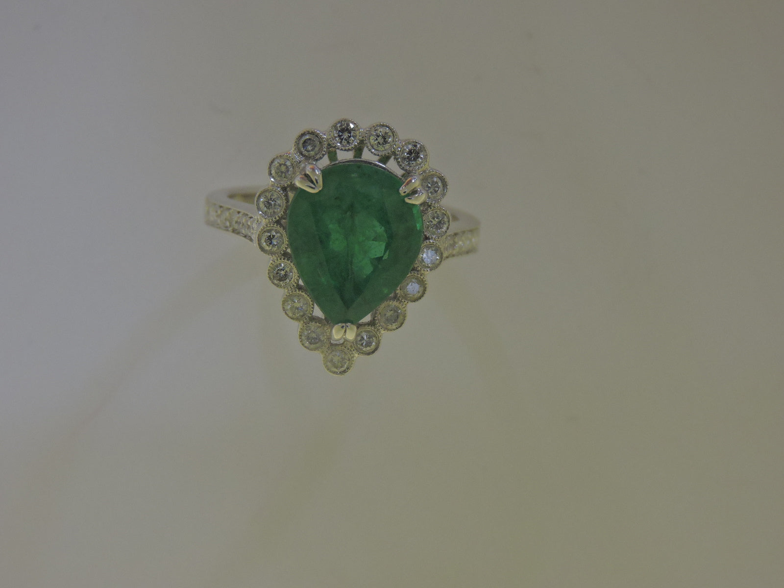 Ladie's Emerald Ring — Bendor Jewelry, Los Angeles
