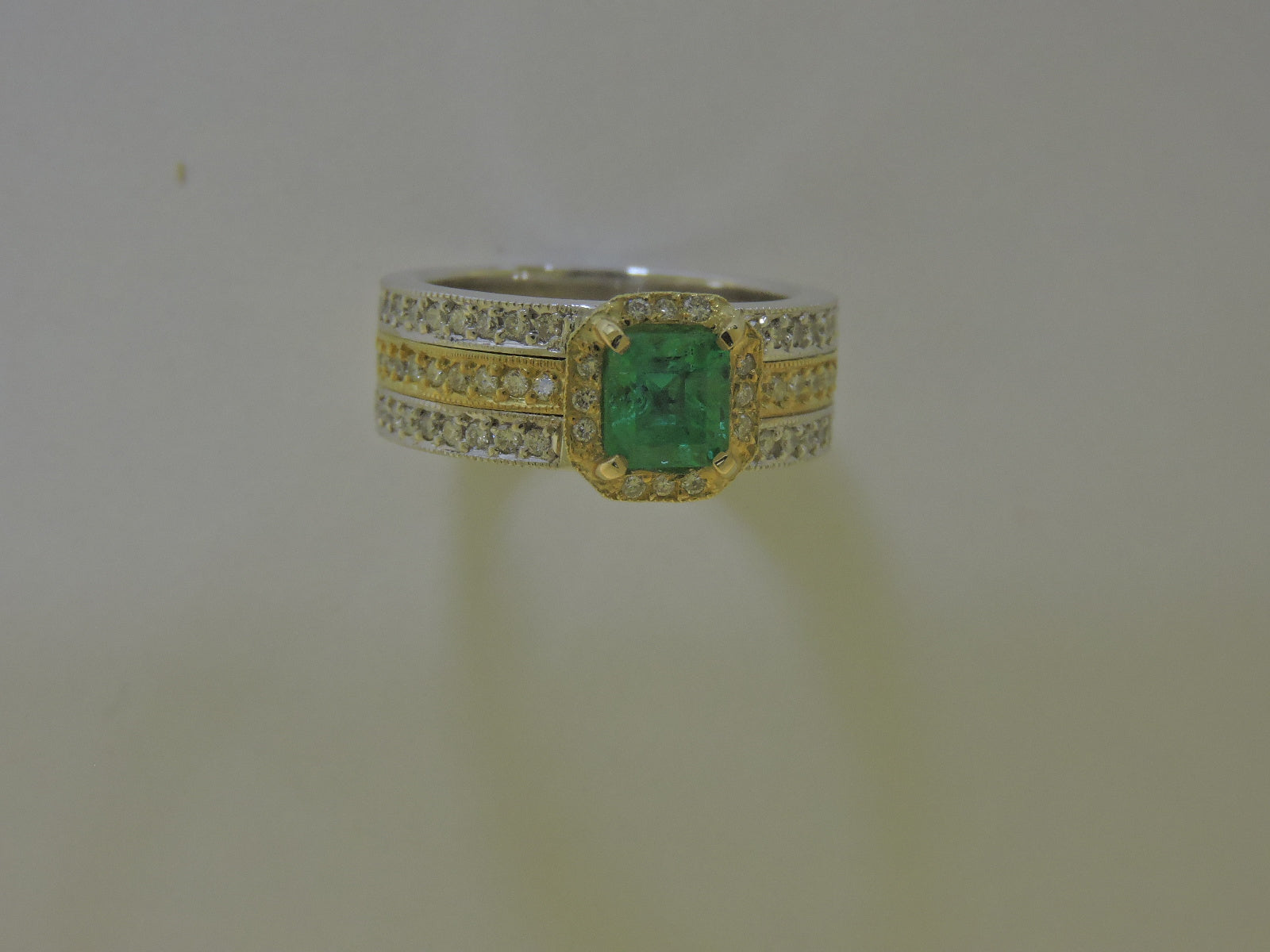 Ladie's Emerald Ring — Bendor Jewelry, Los Angeles