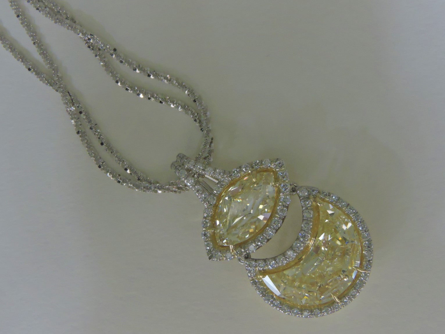 Diamond Pendent — Bendor Jewelry, Los Angeles