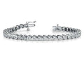 Bezel-Set Diamond Eternity Tennis Bracelet — Bendor Jewelry, Los Angeles