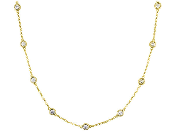 14k Yellow Gold Diamonds By The Yard — Bendor Jewelry, Los Angeles