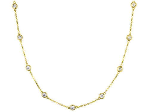 14k Yellow Gold Diamonds By The Yard — Bendor Jewelry, Los Angeles